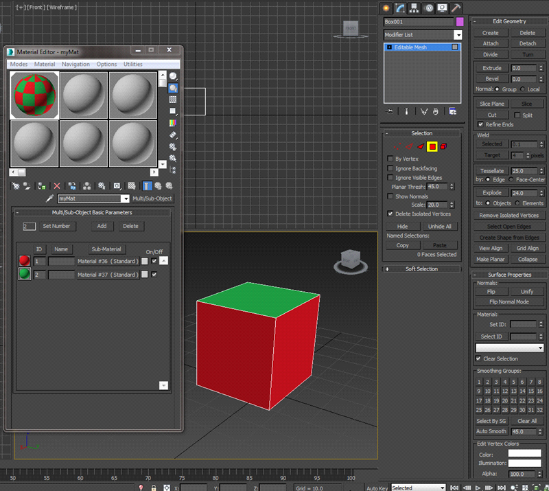 Làm thế nào để map cho multi-material IDs trong 3Ds Max thật đơn giản?