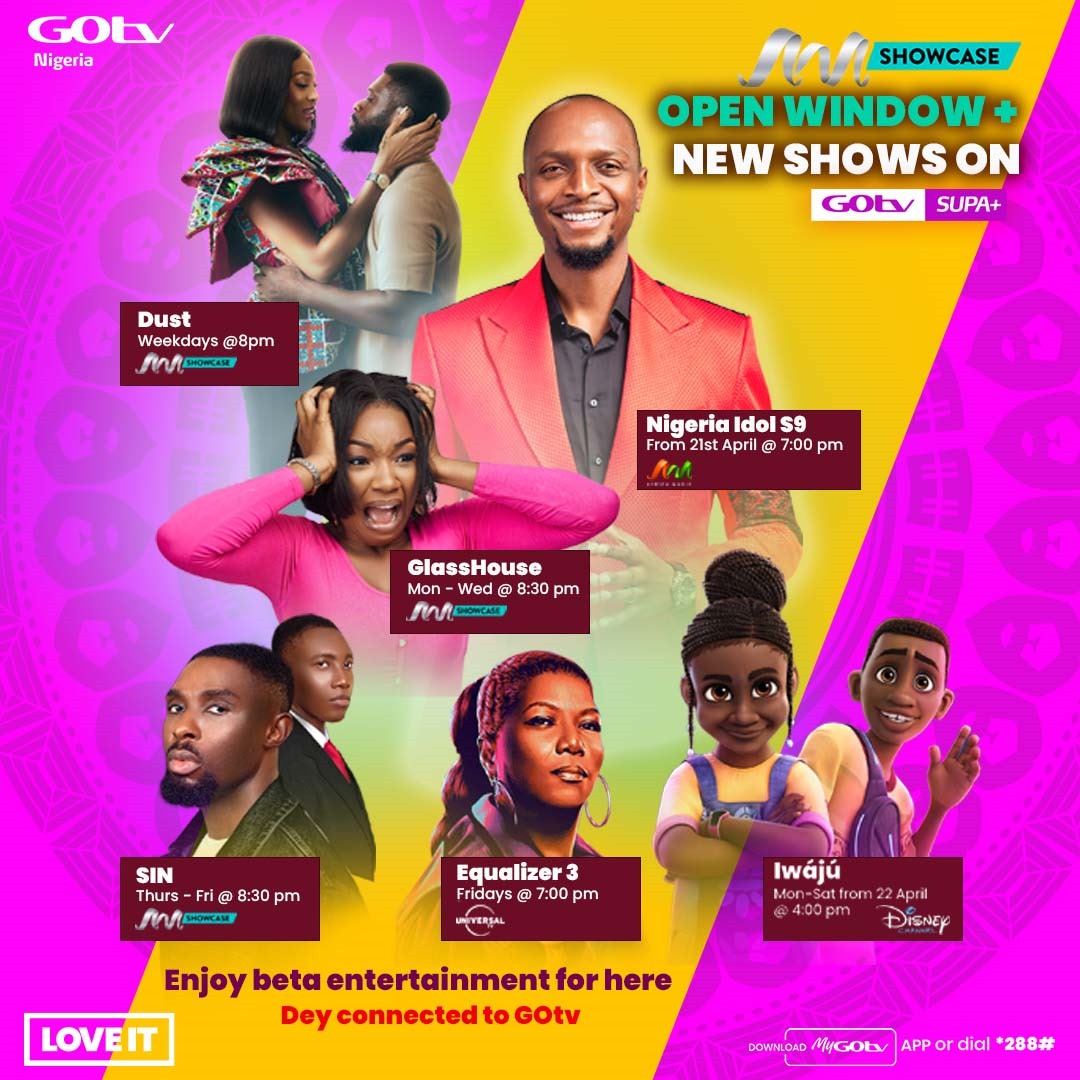 Nigerian Idol, Iwaju and More on GOtv this April.