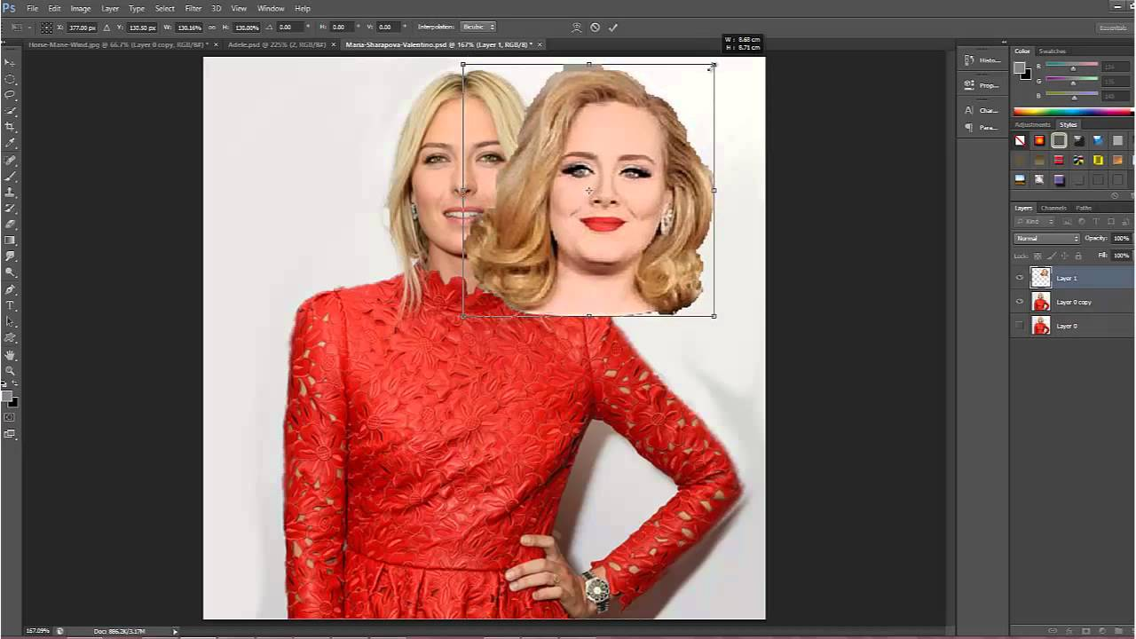 How to Put a Face on Another Body in Photoshop