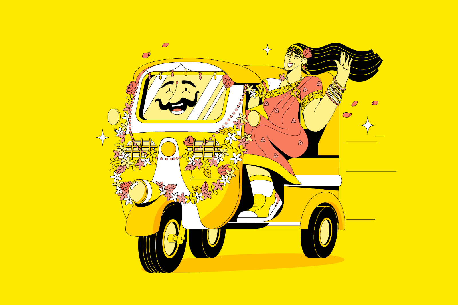 Artifact from the Scoot Airlines Illustration Showcase article on Abduzeedo