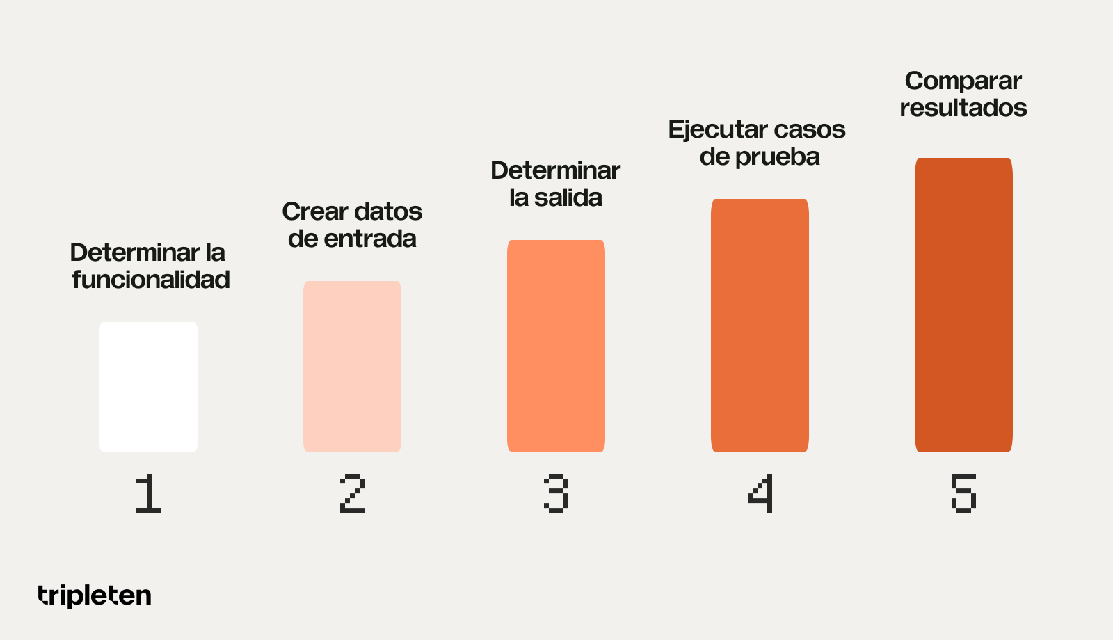 pasos para llevar a cabo pruebas funcionales