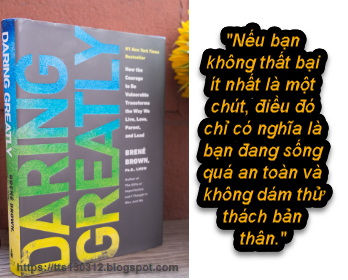 Tóm tắt sách "Daring Greatly" (Liều Lĩnh Bước Lớn) - Tác giả Brené Brown - TTS130312