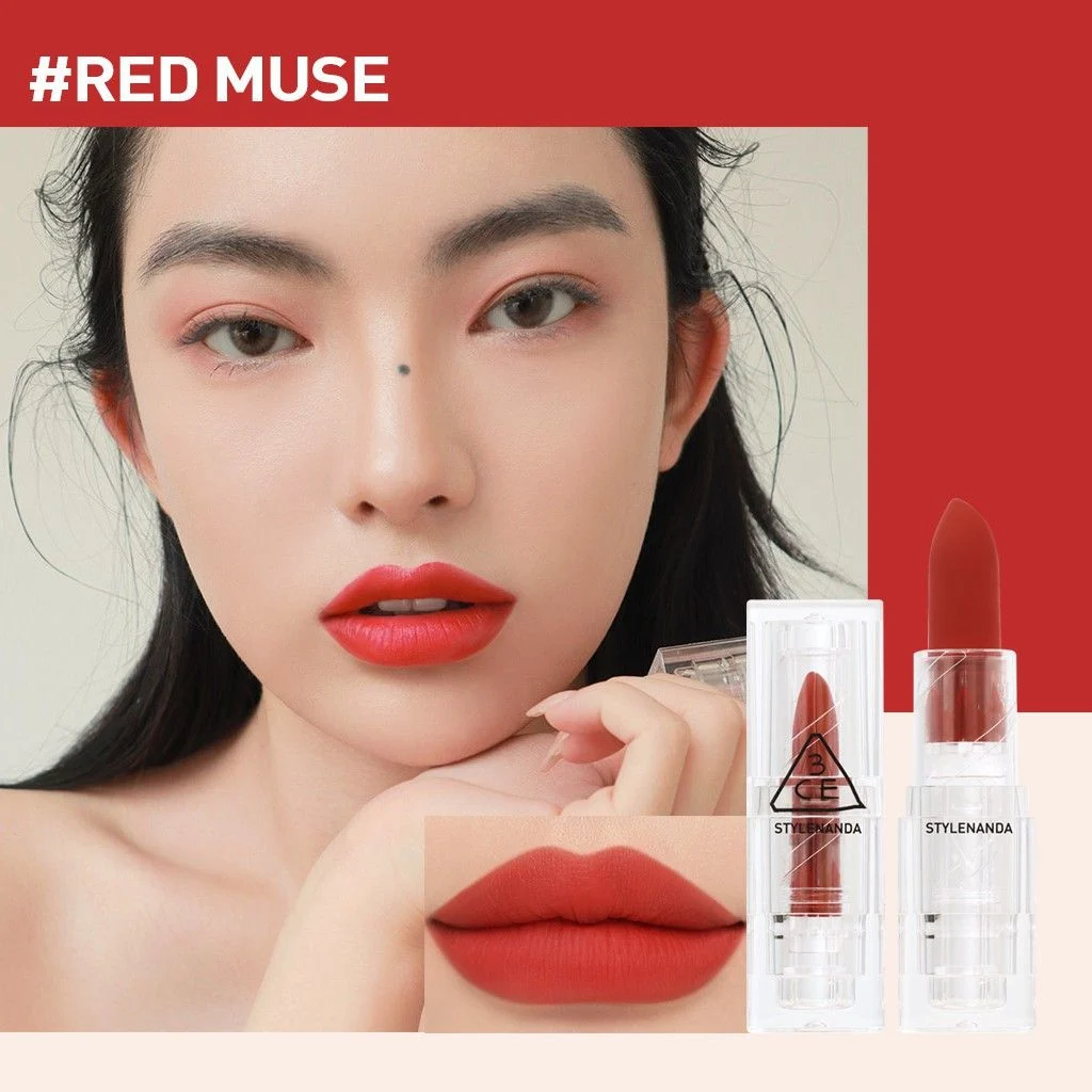 Son thỏi 3CE Soft Matte Lipstick Red Muse