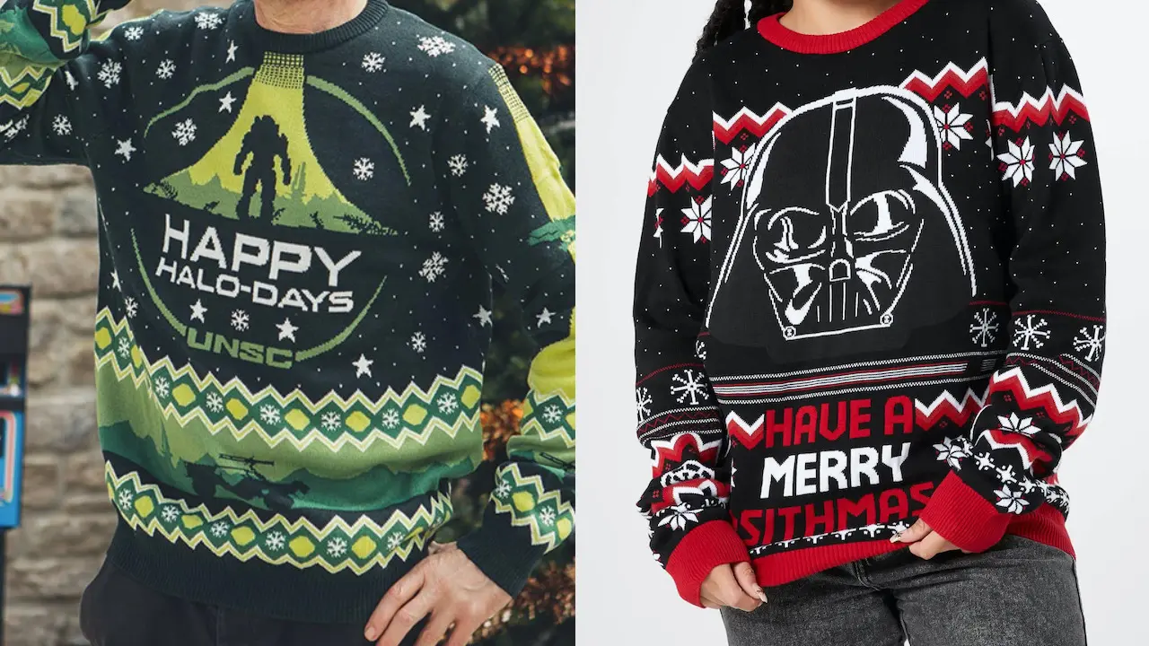 Perfectly Ugly Christmas Sweaters For Pop Culture Fiends