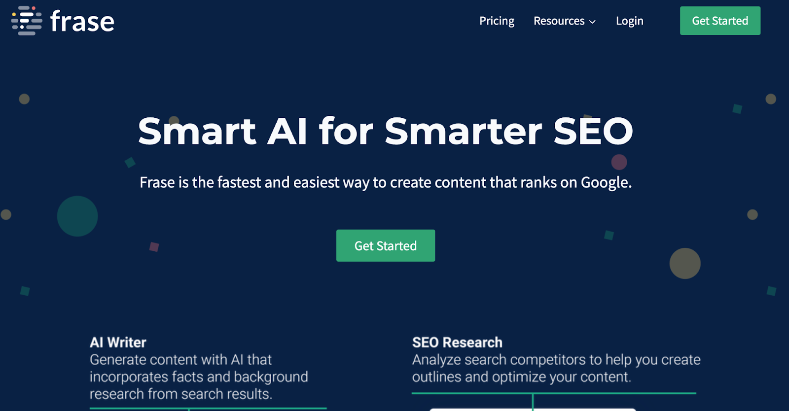 Best AI Writing tools - Frase