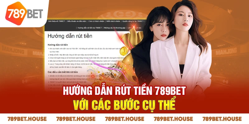 Hướng dẫn rút tiền tài khoản 789bet nhanh nhất