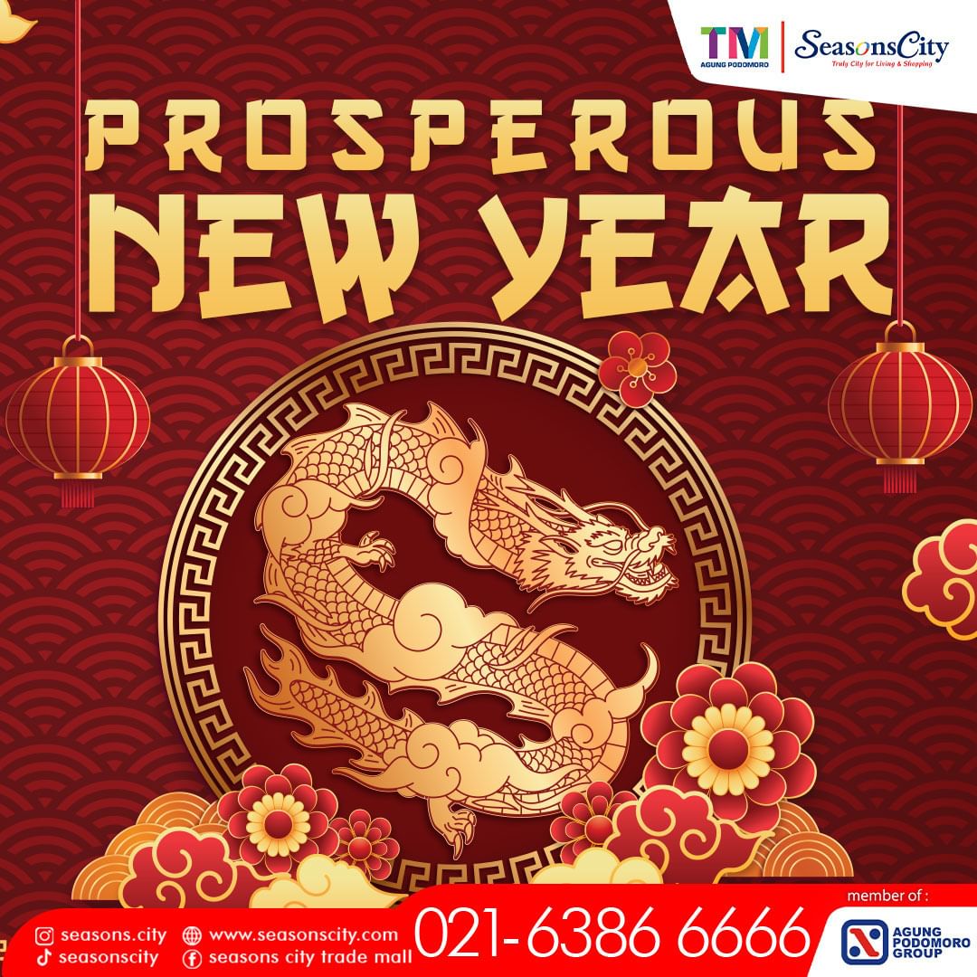 event di februari 2024 prosperous new year di Season City Mall