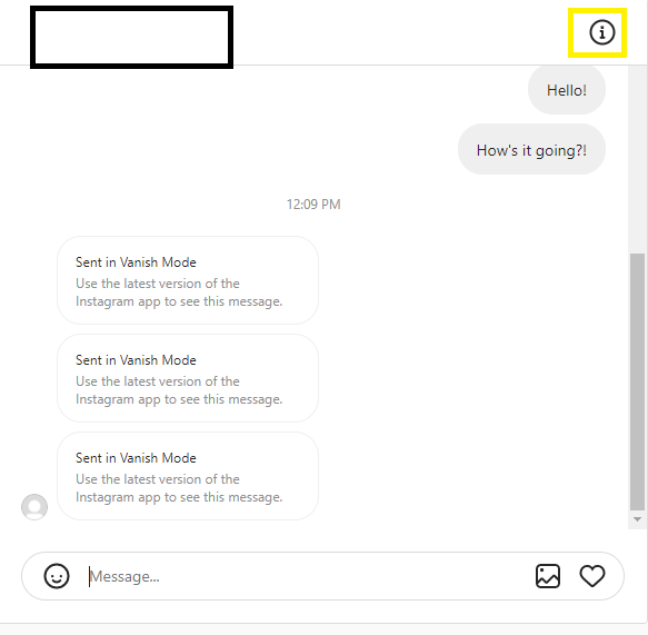 how to delete instagram messages
