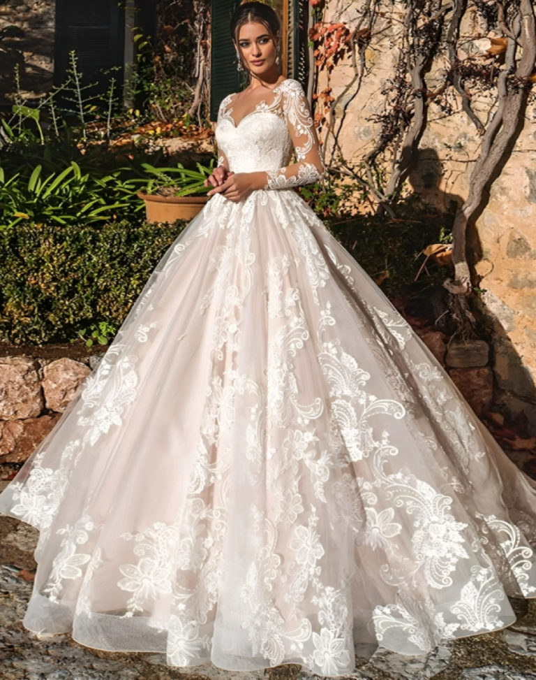 bridal gown