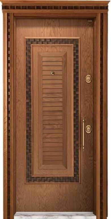 Hardwood main door design