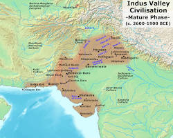 Indus Valley Civilization map