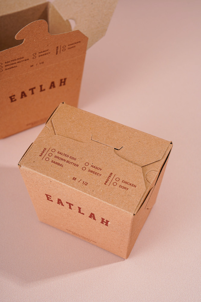 Packaging box makanan custom