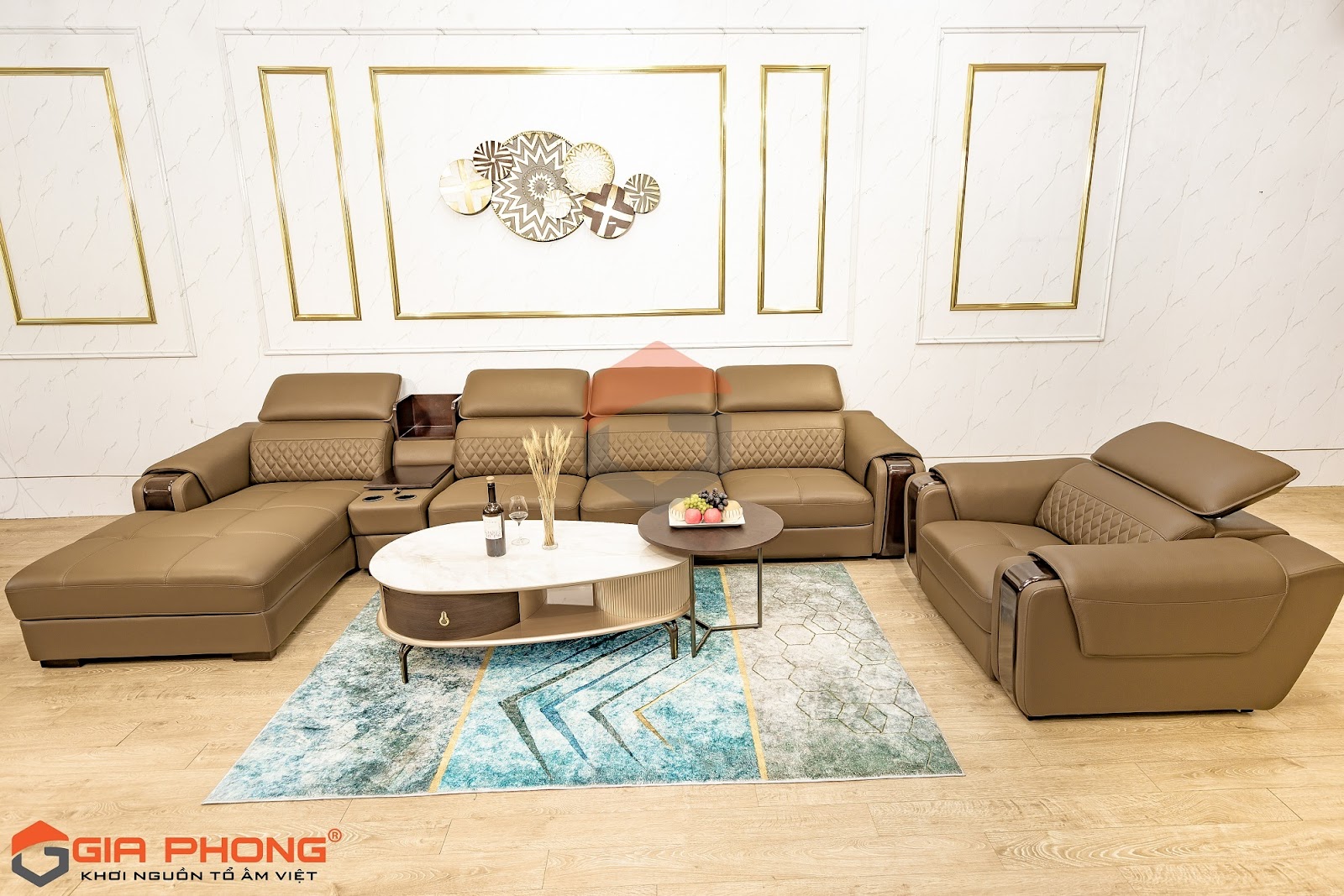 99+ mẫu ghế sofa da cao cấp đẹp nhất 2024 - Nội thất Gia Phong