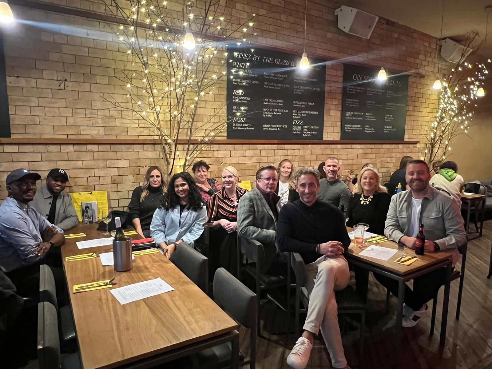 People sitting at a restaurant