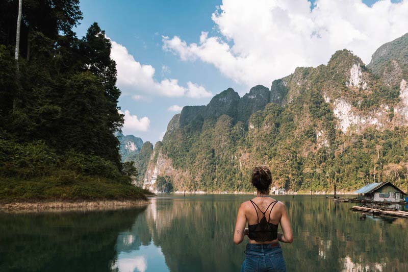 Phong cảnh tại Khao Sok 