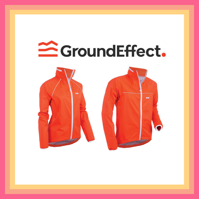 Image showing two waterproof jackets from GroundEffect