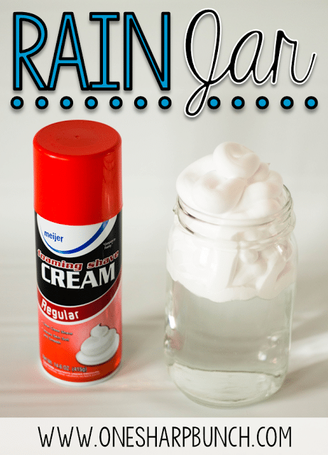 Teach your kindergarten students all about rain and clouds using this rain experiment for kids! Perfect for a rainy day this spring, or as a complement to your weather activities! Follow these super simple steps using common household items!