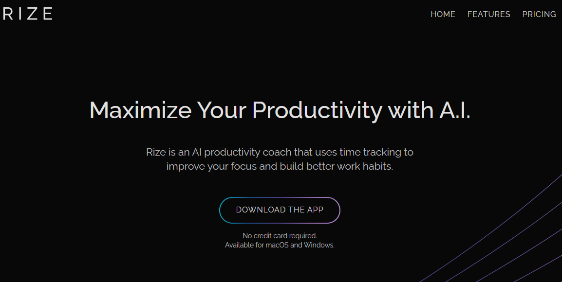 Rize: Maximize Your Productivty with AI