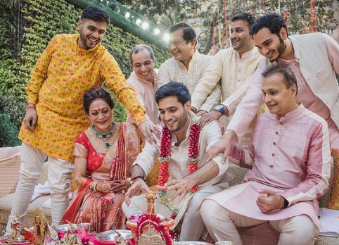 Anmol Ambani Mehendi Ceremony