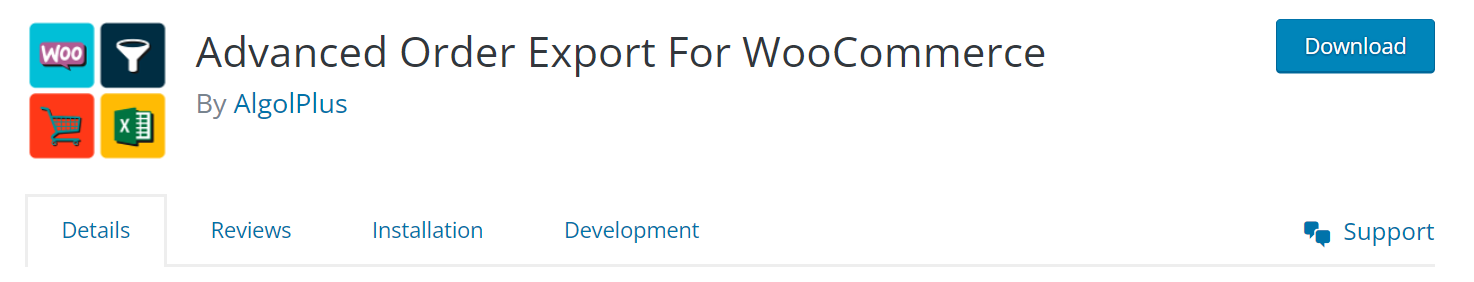 WooCommerce Order Export Plugin Advanced Order Export