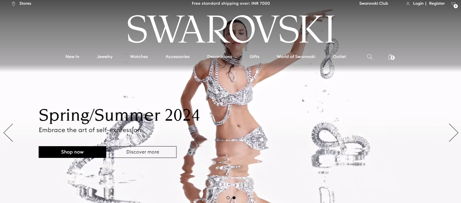 Swarovski shoppable video examples