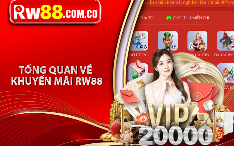 RW88 Tặng 88K - Khuyến Mãi Tặng Thưởng Dành Riêng Cho Tân Thủ RW88