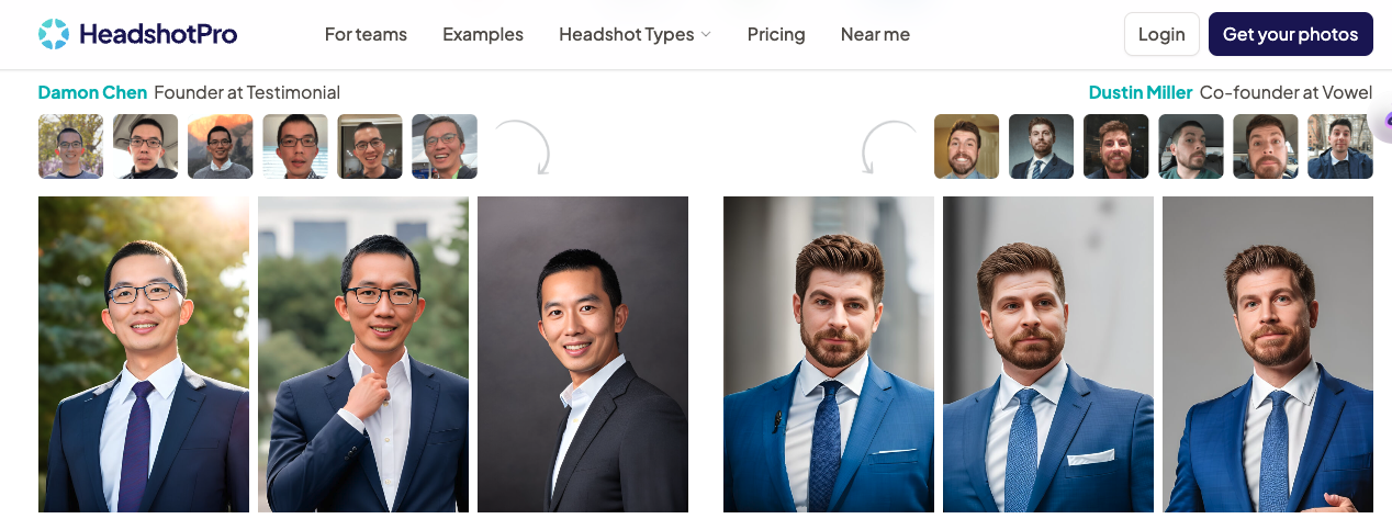 HeadshotPro is a leading AI Headshot provider with over 50,000 customers.