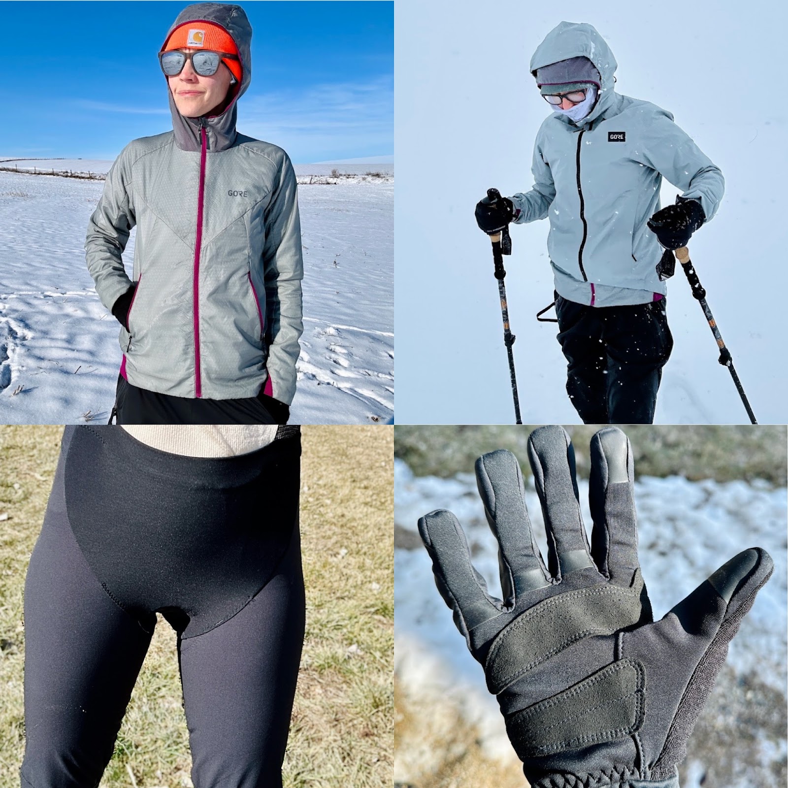 Road Trail Run Gorewear Winter 2024 Round Up Reviews Endure GORE TEX Jacket R 5 GORE TEX Infinium Insulated Jacket Distance Winter Bib Tights Windstopper Thermo Gloves