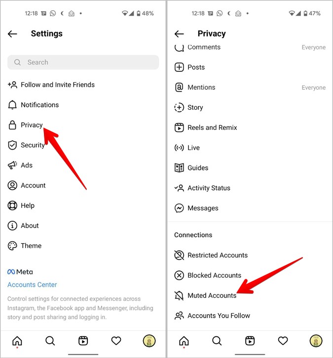 How to Unmute Someone on Instagram - TechWiser