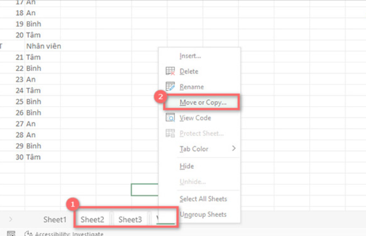 Cách Lưu 1 Sheet Trong Excel Thành File Riêng Nhanh Chóng Vn 4536