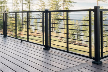 michigan average deck and backyard privacy costs 2024 trex signature rod composite railing custom built mi