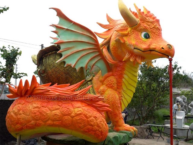 Rồng màu cam - Biểu tượng của Bắc Giang