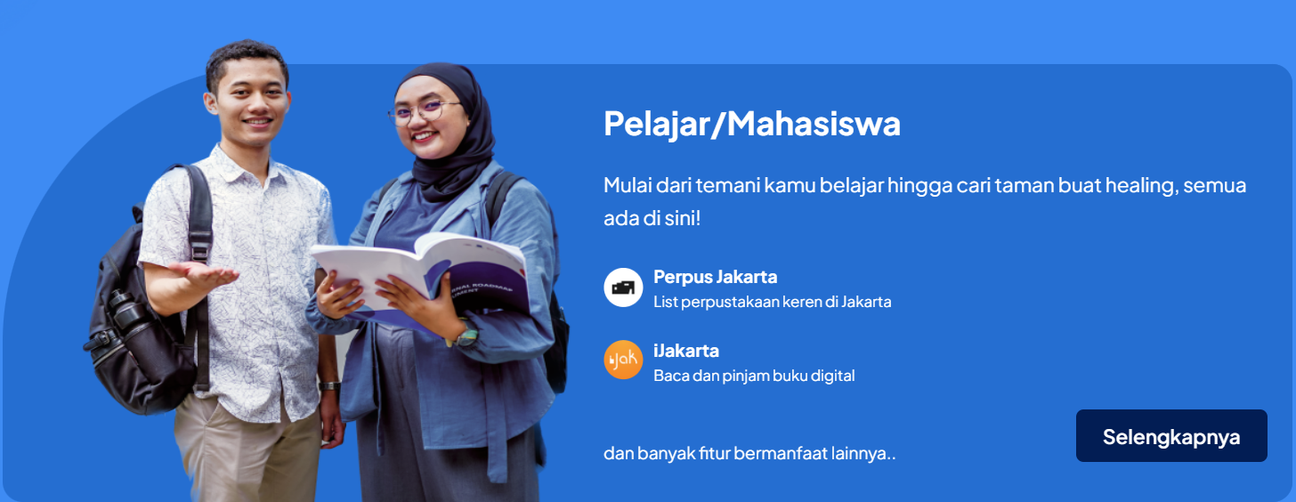 Persona Pelajar/Mahasiswa di JAKI