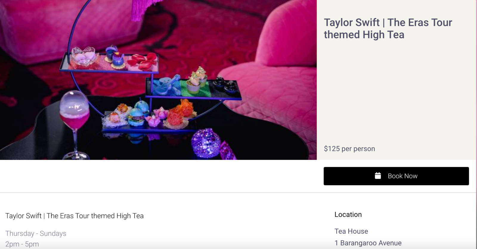 local hotel marketing strategy taylor swift event