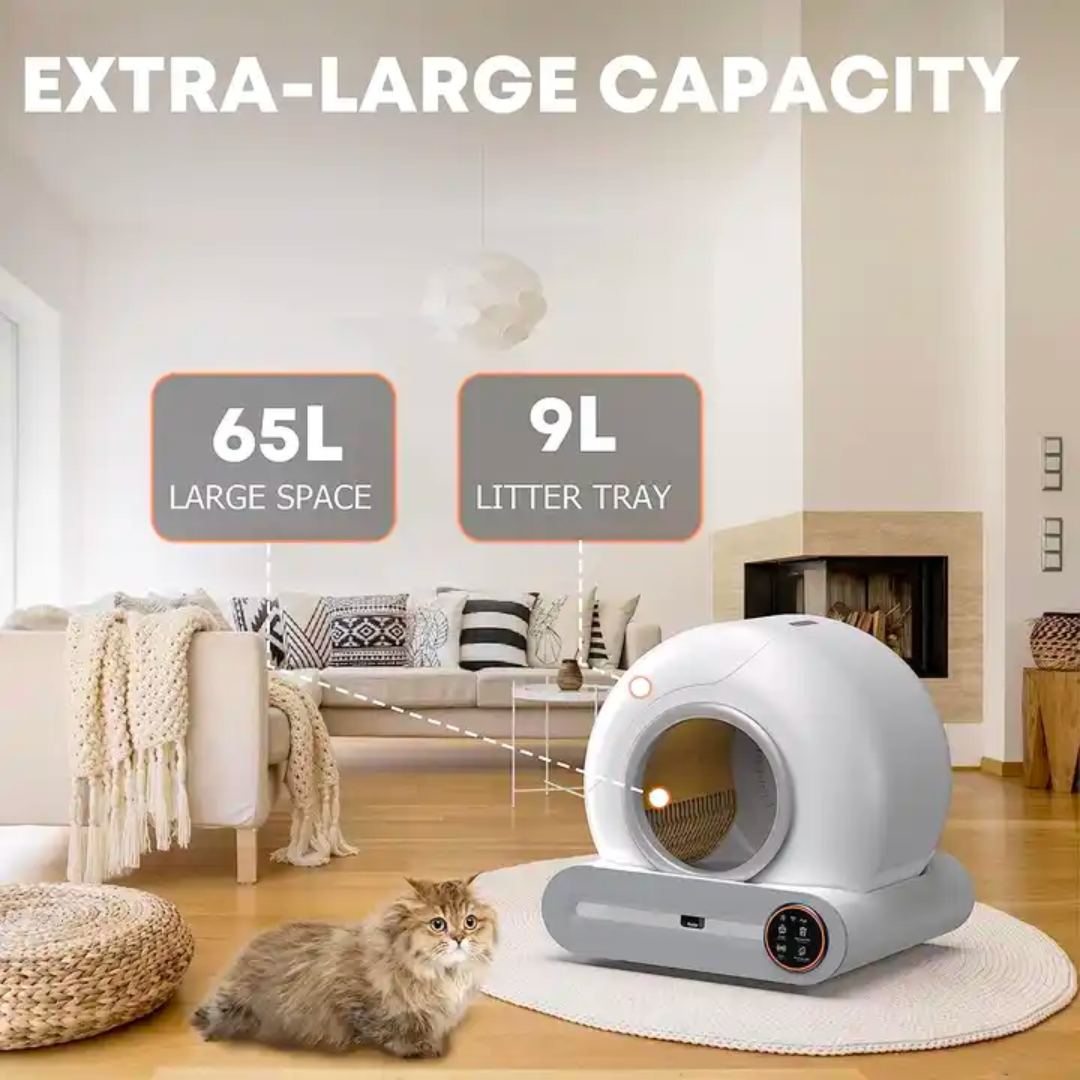 Extra Large capacity Automatic cat litter box