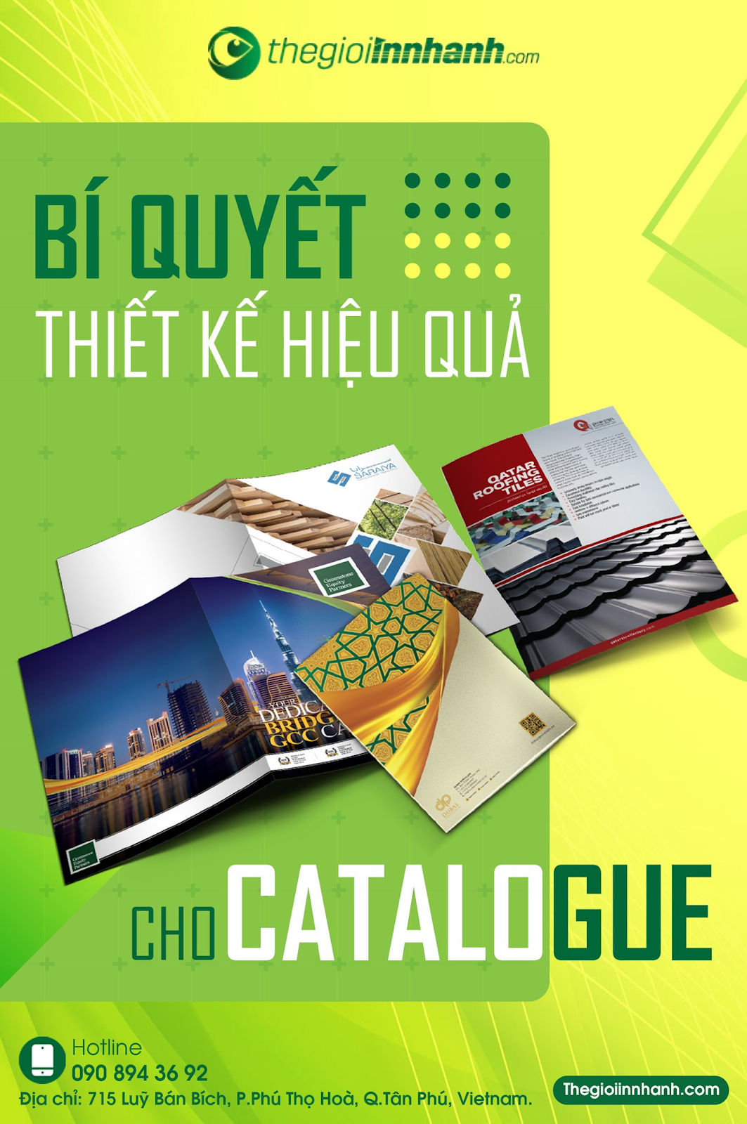 in catalogue cao cấp