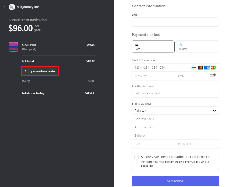 payment process