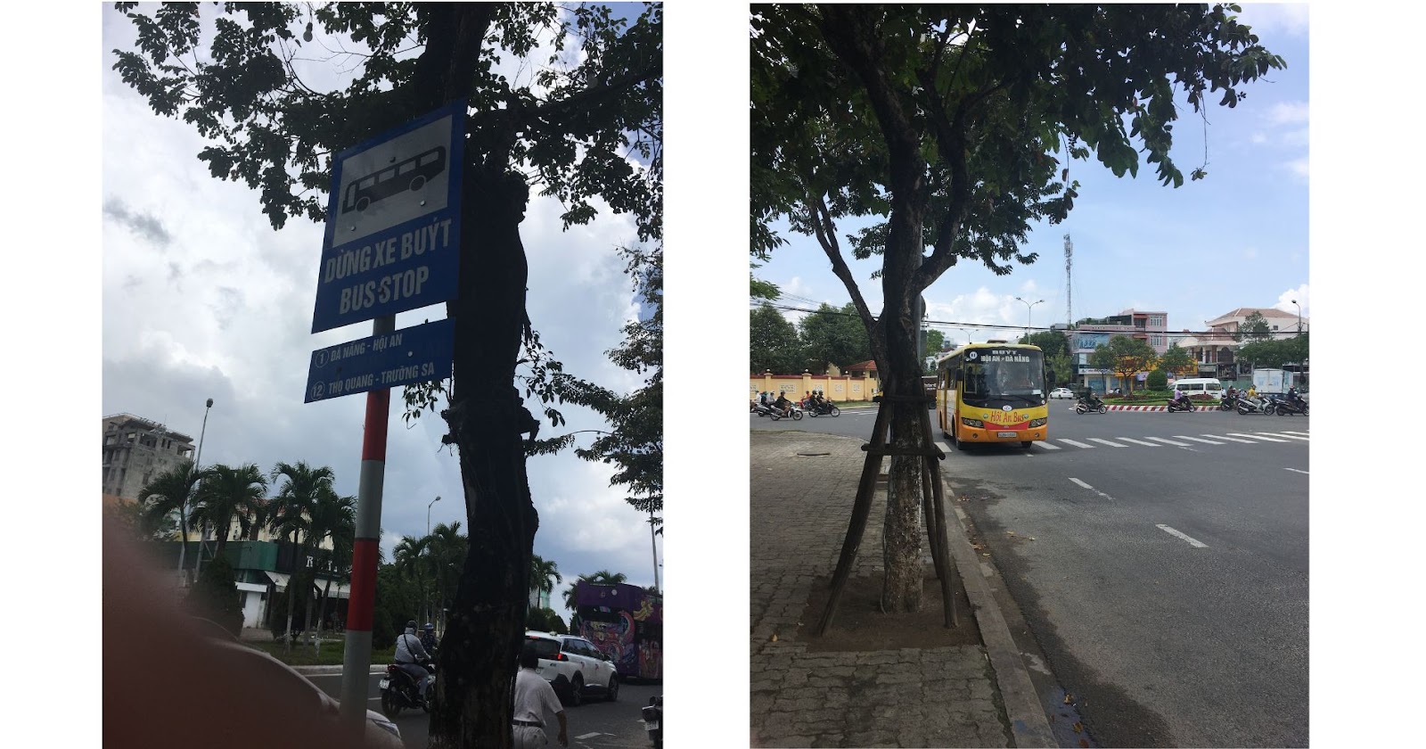 Halte Bus 01 di Kota Da Nang ke Hoi An