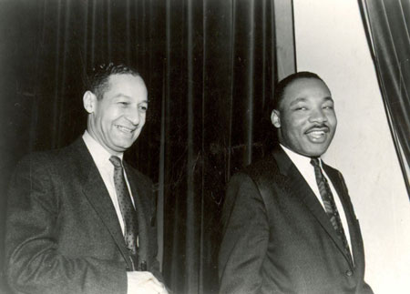 Thedore M. Berry and Rev. Martin Luther King, Jr. 