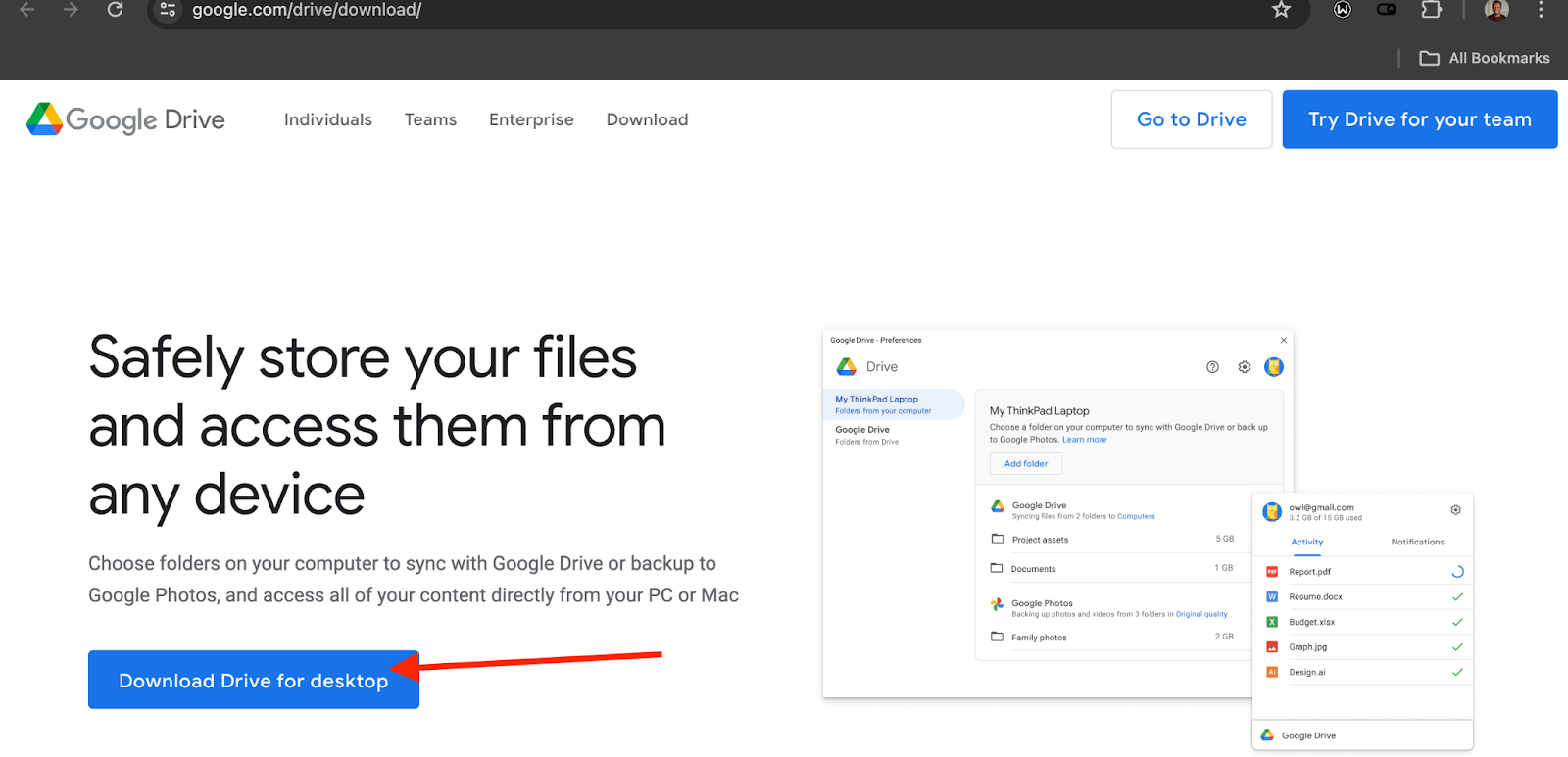 How to Back up Your PC Files Using Google Drive
