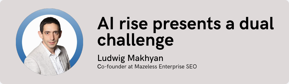  Ludwig Makhyan: AI rise presents a dual challenge