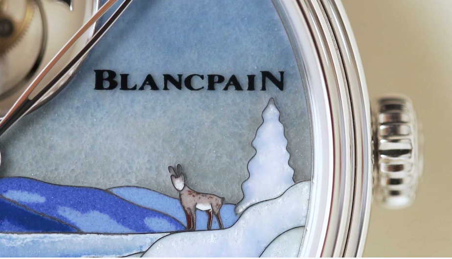 Blancpain Villeret Tourbillon Volant Une Minute 12 Jours Émail Cloisonné