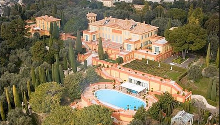อันดับที่ 3 Villa Leopolda, Cote D’Azure, France.