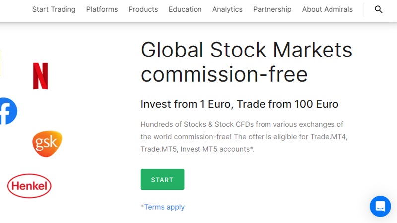 admirals stock