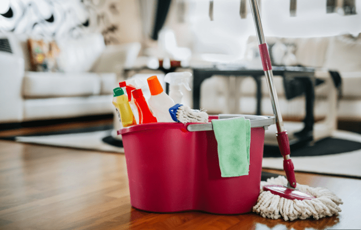 Mopping Floors and Safety