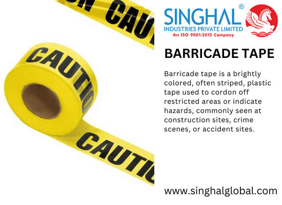 Barricade Tape: Essential Tool for Safety and Organization