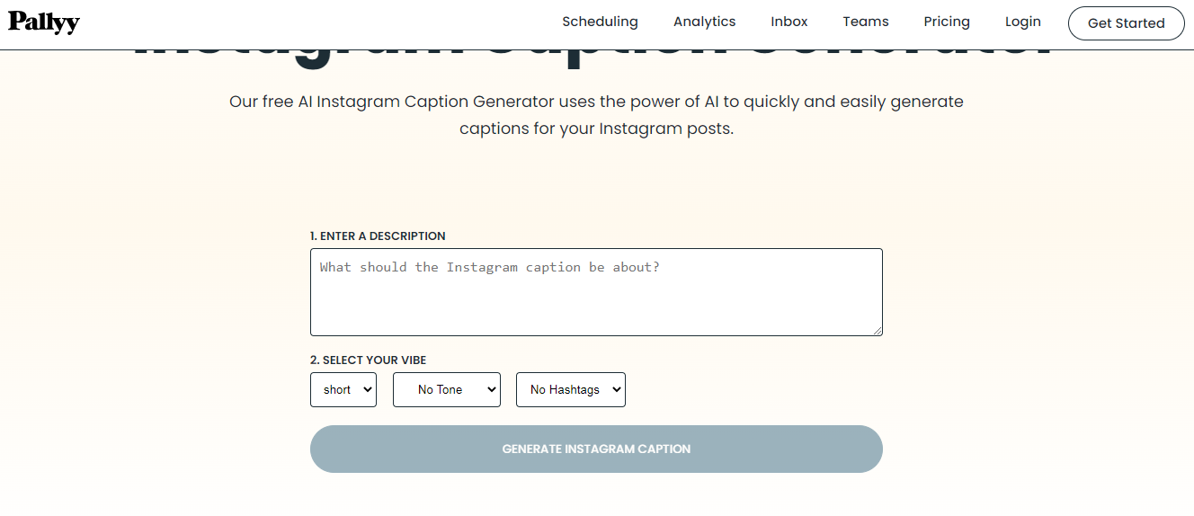 Captions Generator by Pally