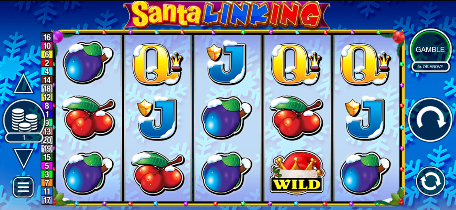 A screen shot of a slot machine

Description automatically generated