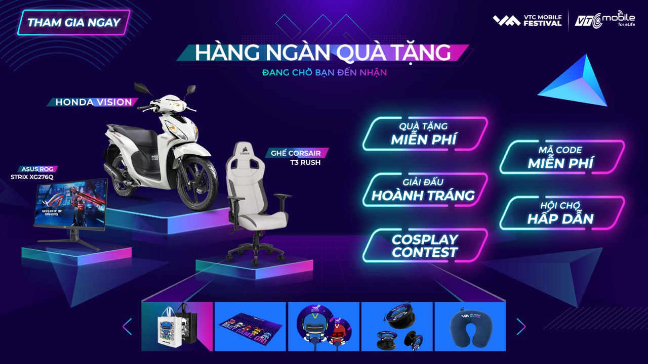 VTC Mobile Festival - Sự kiện được cộng đồng mong chờ nhất sắp diễn ra tại Hà Nội và TP Hồ Chí Minh