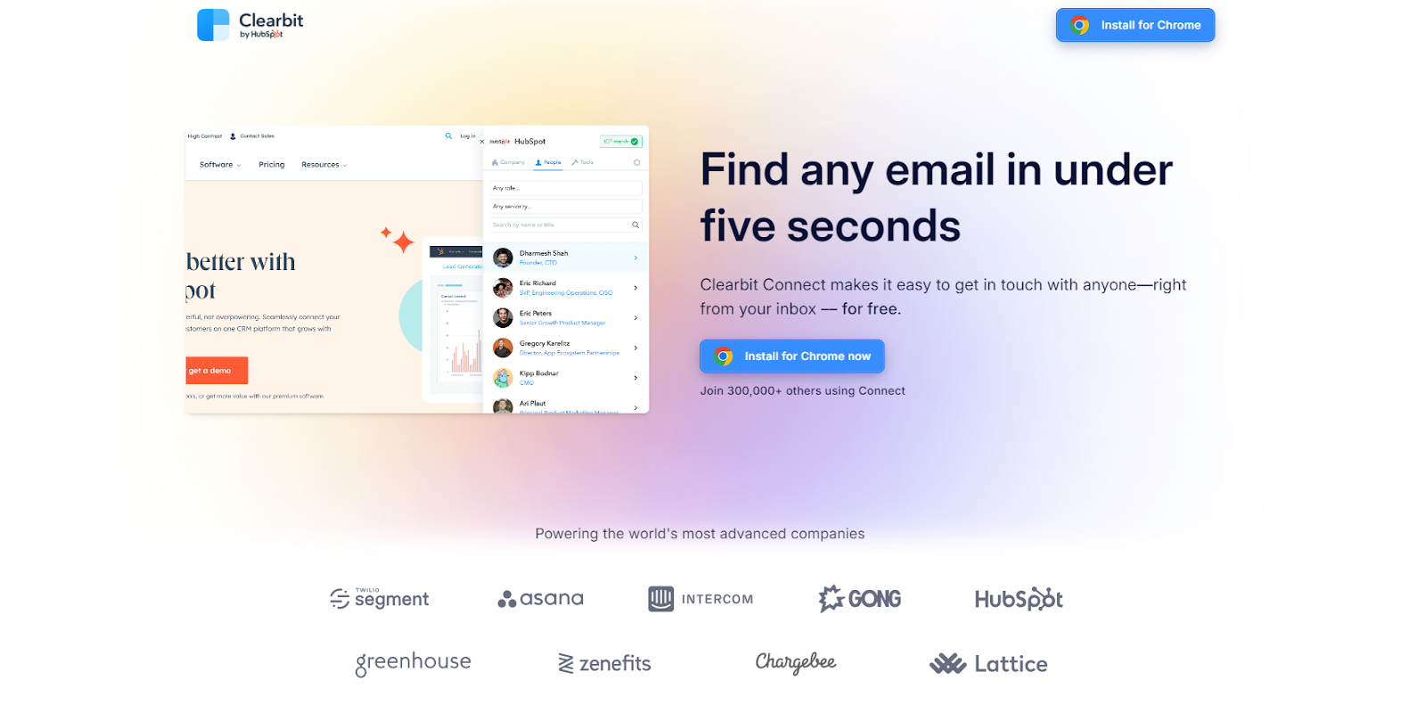 Best Reverse Email Lookup Tools: Clearbit